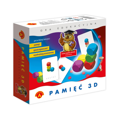 PAMIĘĆ 3D - GRA MEMO (ALE198)